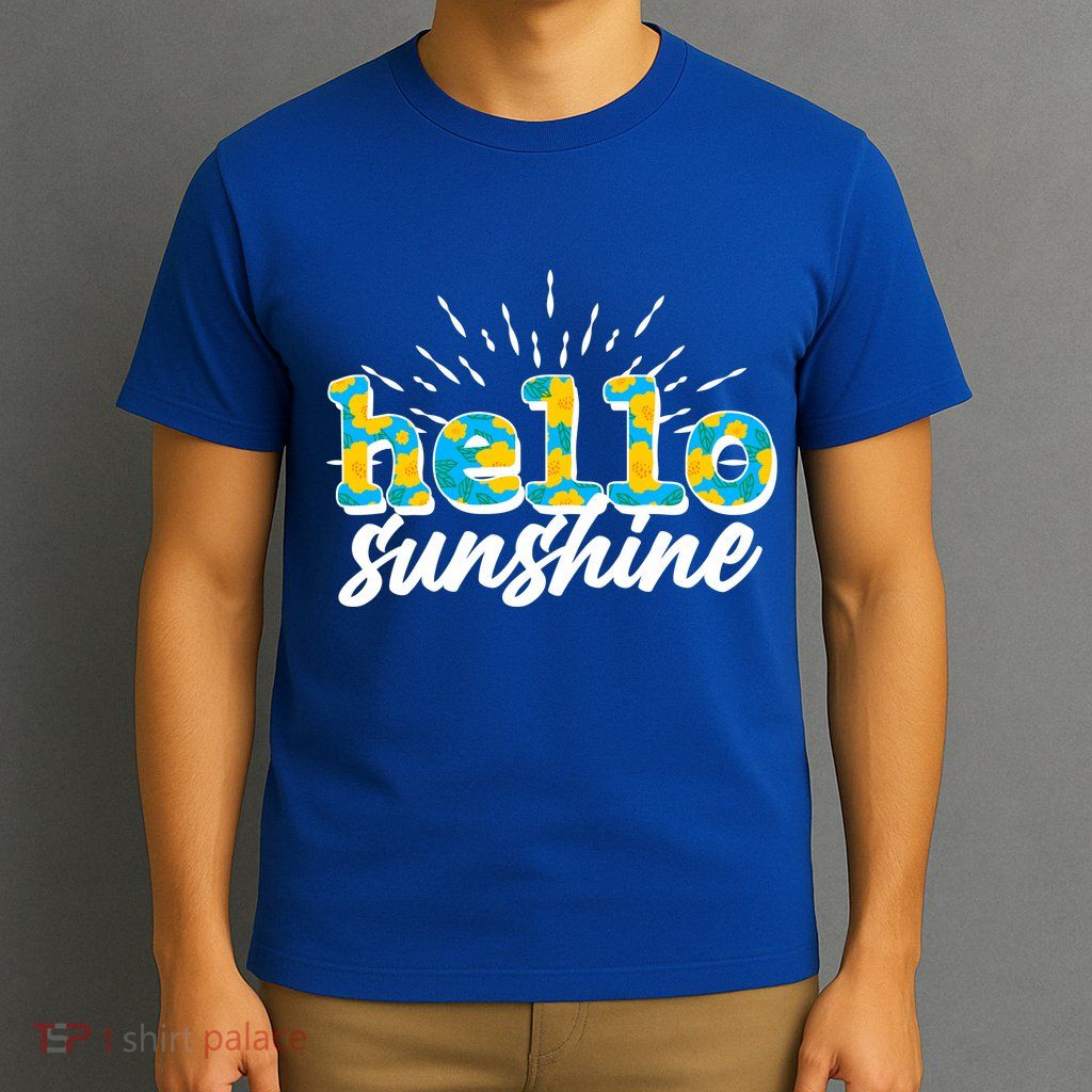 Cute Springy Summery Hello Sunshine T-Shirt