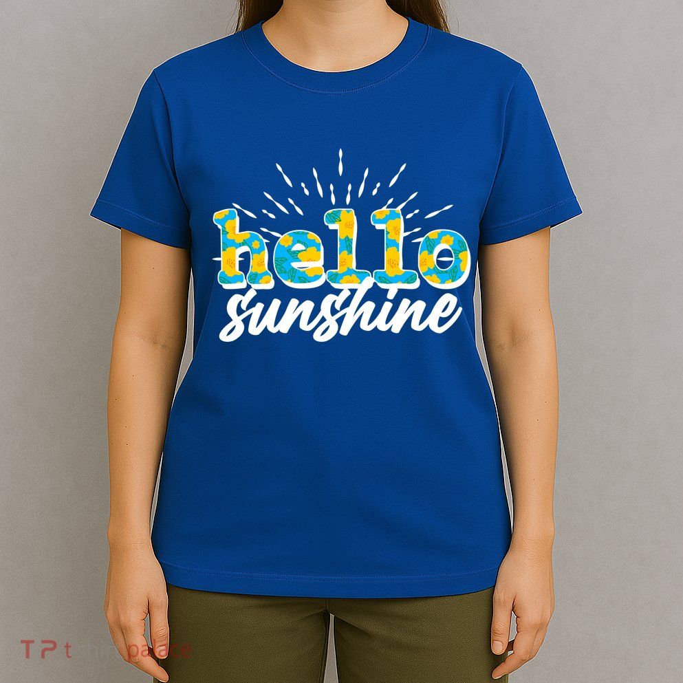 Cute Springy Summery Hello Sunshine T-Shirt