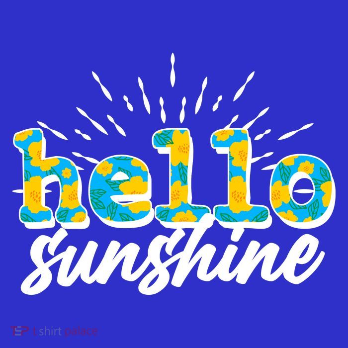 Cute Springy Summery Hello Sunshine T-Shirt