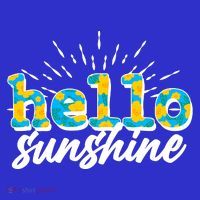 Cute Springy Summery Hello Sunshine 16 in Basic Backpack
