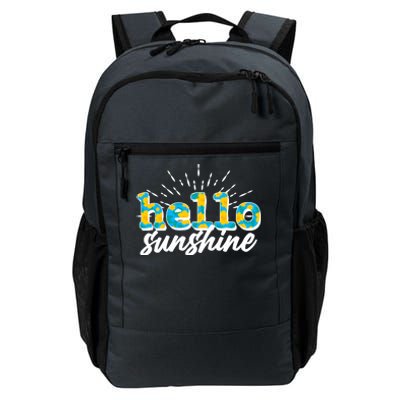 Cute Springy Summery Hello Sunshine Daily Commute Backpack