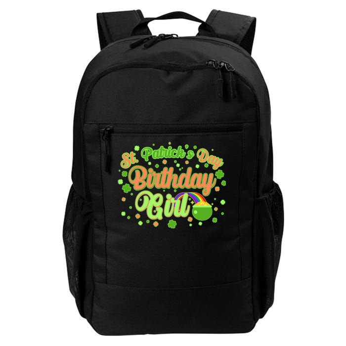 Cute St. Patrick's Day Birthday Girl Daily Commute Backpack