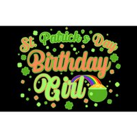 Cute St. Patrick's Day Birthday Girl Bumper Sticker