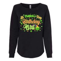 Cute St. Patrick's Day Birthday Girl Womens California Wash Sweatshirt