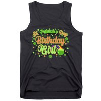 Cute St. Patrick's Day Birthday Girl Tank Top