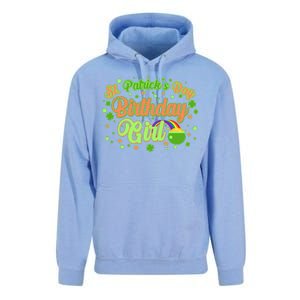 Cute St. Patrick's Day Birthday Girl Unisex Surf Hoodie