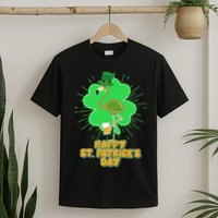 Cute St. Patrick's Day Flamingo With Beer T-Shirt