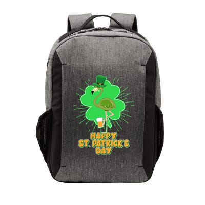 Cute St. Patrick's Day Flamingo With Beer Vector Backpack