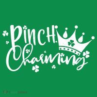 Cute St Patricks Day Pinch Charming Tall T-Shirt