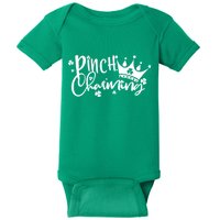 Cute St Patricks Day Pinch Charming Baby Bodysuit