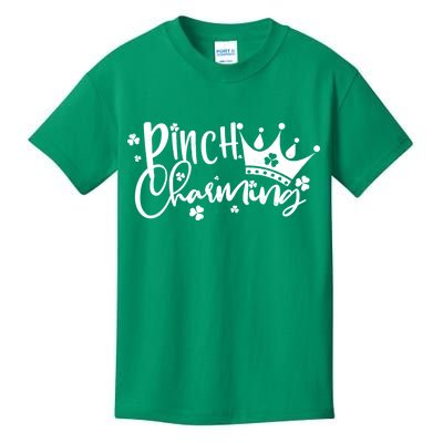 Cute St Patricks Day Pinch Charming Kids T-Shirt