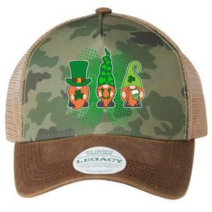 Cute St Patrick's Days Lucky Gnomes Legacy Tie Dye Trucker Hat