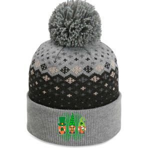 Cute St Patrick's Days Lucky Gnomes The Baniff Cuffed Pom Beanie