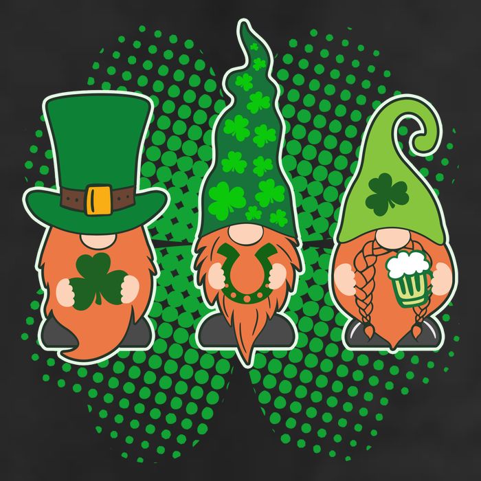 Cute St Patrick's Days Lucky Gnomes Cool Comfort Performance Bucket Hat