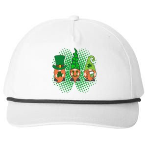 Cute St Patrick's Days Lucky Gnomes Snapback Five-Panel Rope Hat