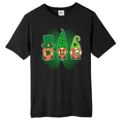 Cute St Patrick's Days Lucky Gnomes Tall Fusion ChromaSoft Performance T-Shirt