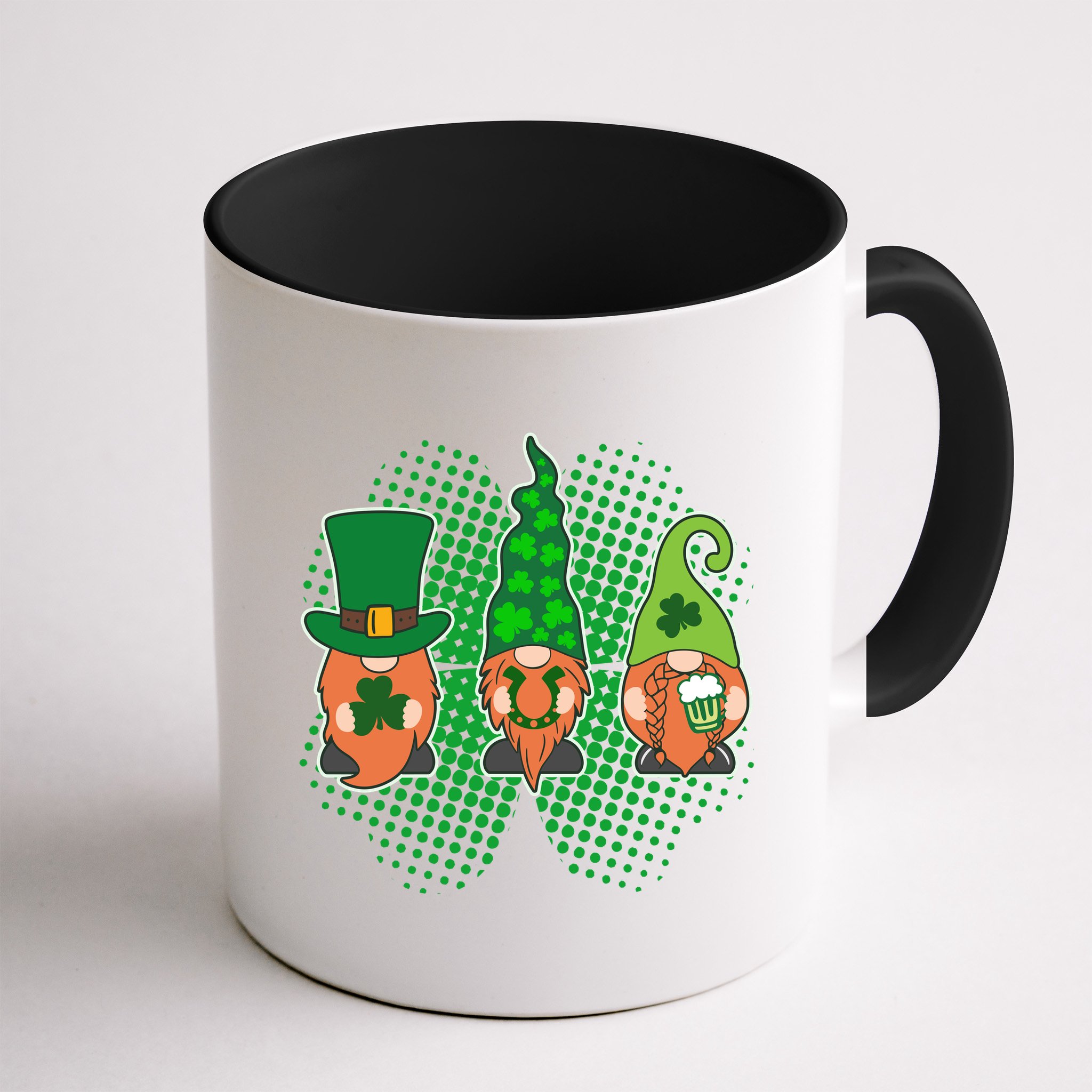 Cute St Patrick's Days Lucky Gnomes Mug