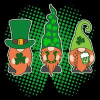 Cute St Patrick's Days Lucky Gnomes 16 in Basic Backpack