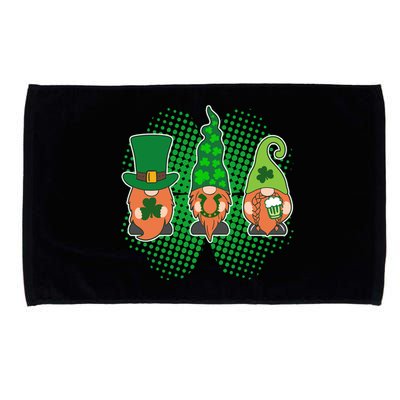 Cute St Patrick's Days Lucky Gnomes Microfiber Hand Towel