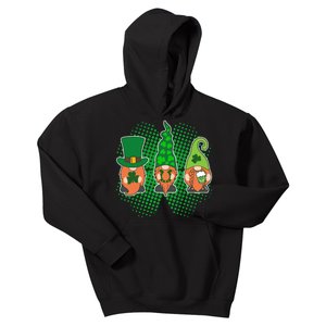 Cute St Patrick's Days Lucky Gnomes Kids Hoodie