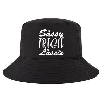 Cute St Pattys Day Sassie Irish Lassie Cool Comfort Performance Bucket Hat
