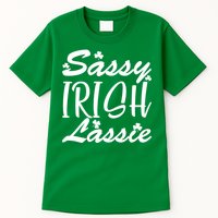 Cute St Pattys Day Sassie Irish Lassie Tall T-Shirt