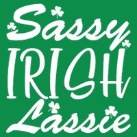 Cute St Pattys Day Sassie Irish Lassie Tall T-Shirt