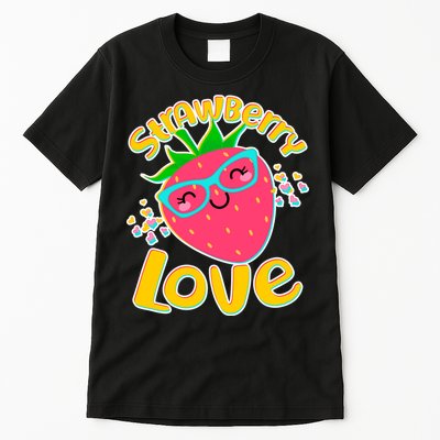 Cute Strawberry Love Tall T-Shirt