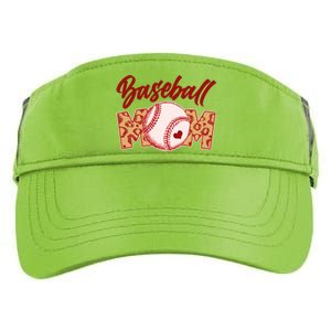 Cute Stylish Leopard Print Baseball Mom Adult Drive Performance Visor