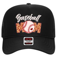Cute Stylish Leopard Print Baseball Mom Trucker Hat