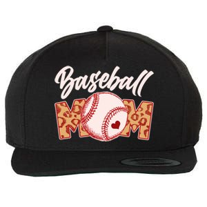 Cute Stylish Leopard Print Baseball Mom Wool Snapback Cap