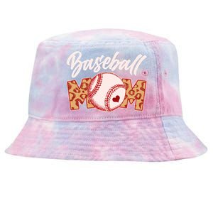 Cute Stylish Leopard Print Baseball Mom Tie-Dyed Bucket Hat