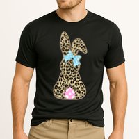 Cute Stylish Leopard Print Easter Bunny Performance Shirt