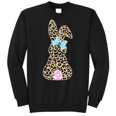 Cute Stylish Leopard Print Easter Bunny Sweatshirt