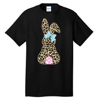 Cute Stylish Leopard Print Easter Bunny Tall T-Shirt