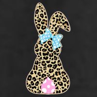 Cute Stylish Leopard Print Easter Bunny Beanie