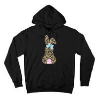 Cute Stylish Leopard Print Easter Bunny Tall Hoodie