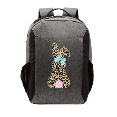 Cute Stylish Leopard Print Easter Bunny Vector Backpack