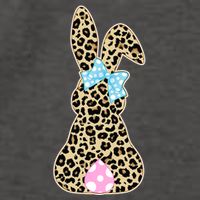 Cute Stylish Leopard Print Easter Bunny Vector Backpack