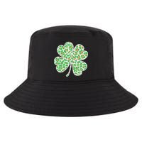 Cute Stylish Leopard Print Shamrock Cool Comfort Performance Bucket Hat