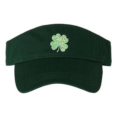 Cute Stylish Leopard Print Shamrock Visor