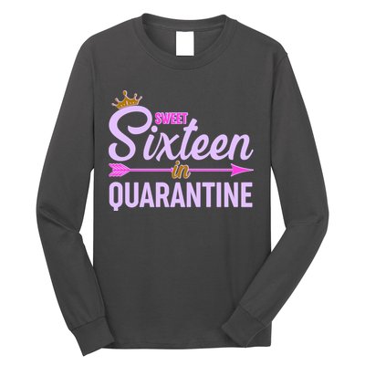 Cute Sweet Sixteen in Quarantine Long Sleeve Shirt
