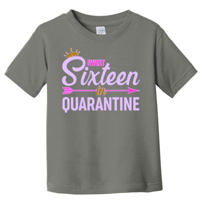 Cute Sweet Sixteen in Quarantine Toddler T-Shirt