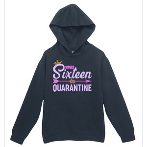 Cute Sweet Sixteen in Quarantine Urban Pullover Hoodie