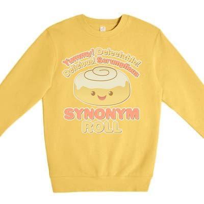 Cute Synonym Roll Premium Crewneck Sweatshirt