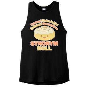 Cute Synonym Roll Ladies PosiCharge Tri-Blend Wicking Tank