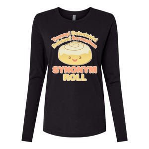 Cute Synonym Roll Womens Cotton Relaxed Long Sleeve T-Shirt