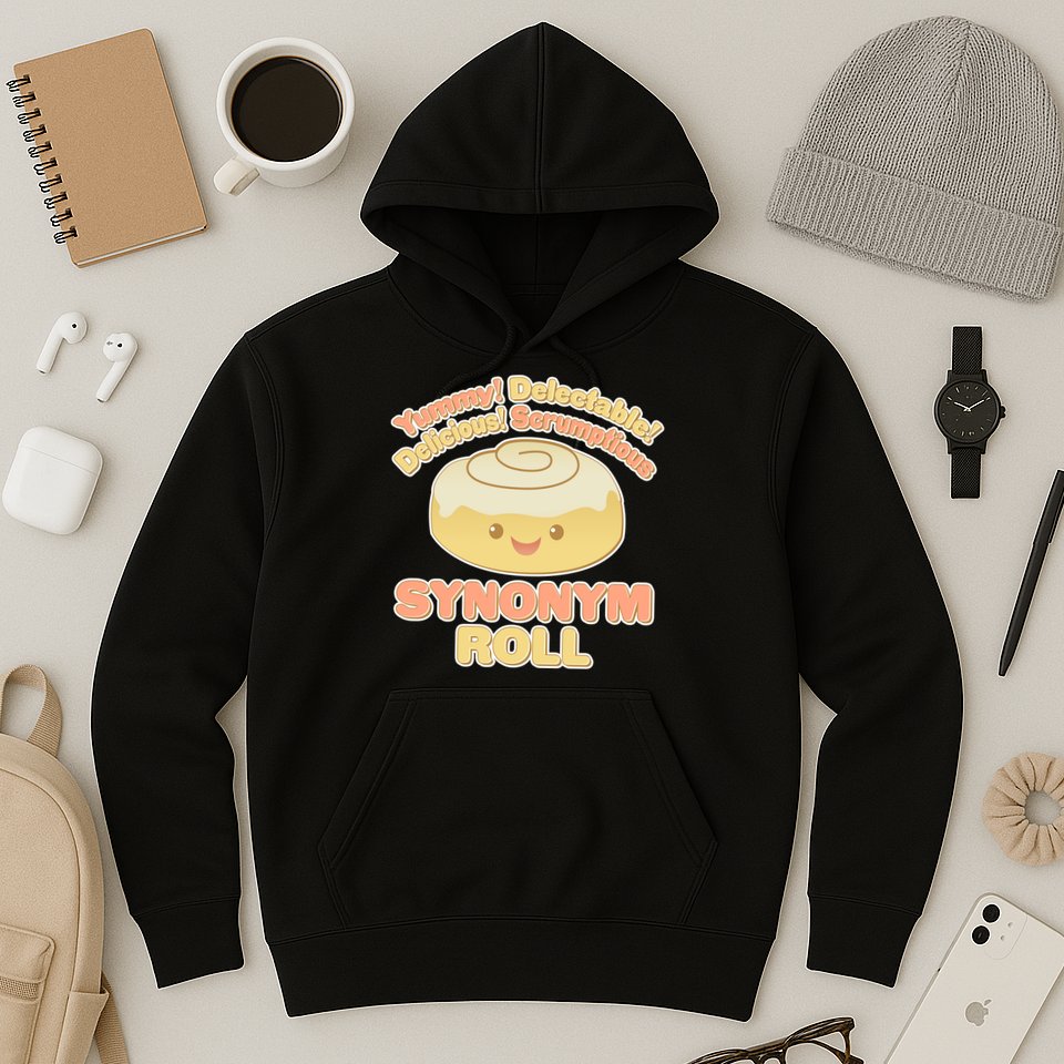 Cute Synonym Roll Hoodie