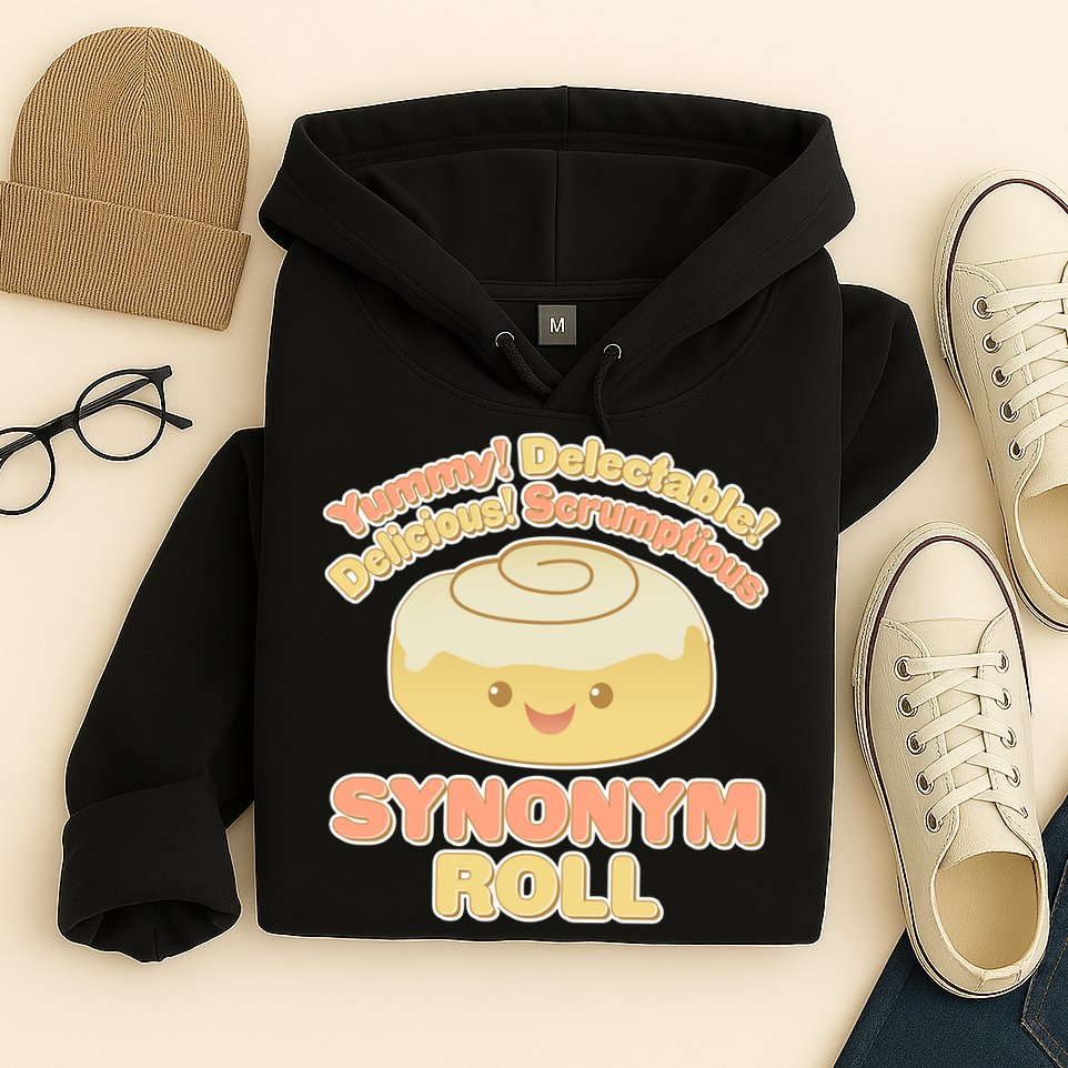 Cute Synonym Roll Hoodie