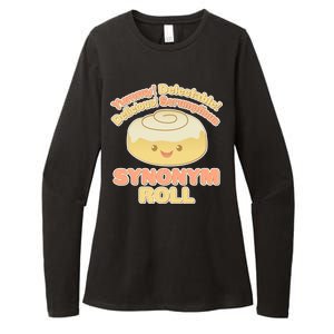 Cute Synonym Roll Womens CVC Long Sleeve Shirt